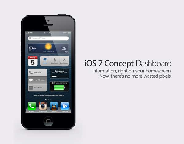 iOS 7 Concept