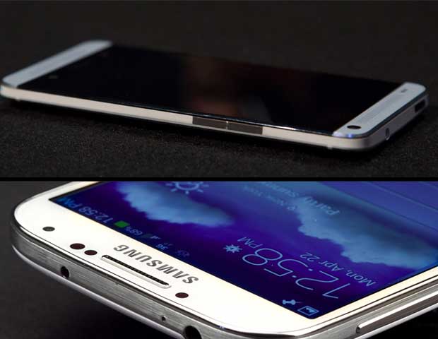 HTC One VS Samsung Galaxy S4