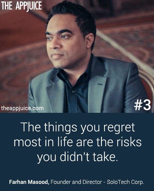 Farhan Masood - Startup Quote