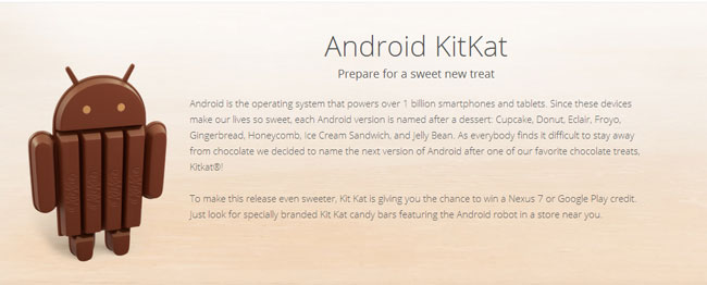 Android KitKat 4.4