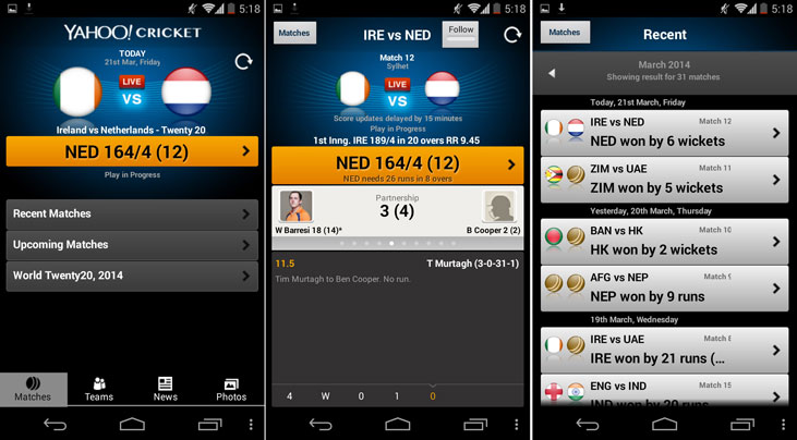 Cricket yahoo Get Yahoo!