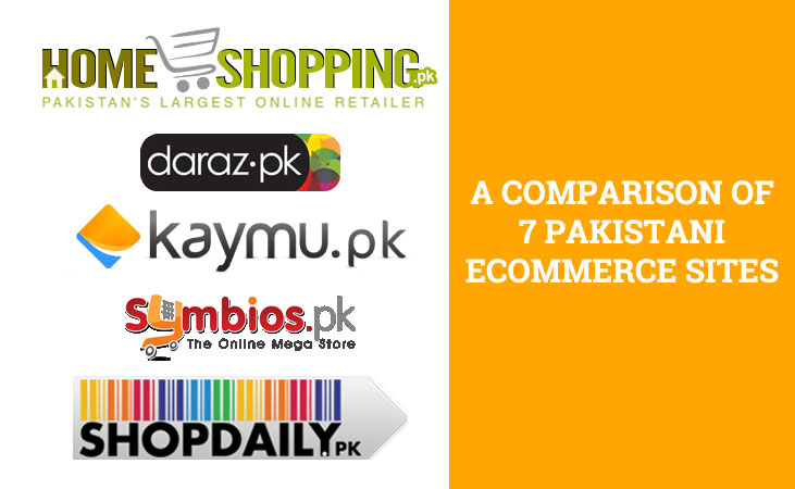 A Comparison of 7 Pakistani eCommerce Sites