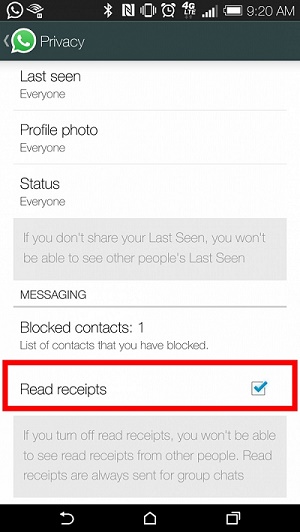 Disable-WhatsApp-read-reciept