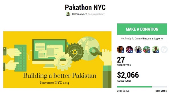 Pakathon Global Online Funds Collection