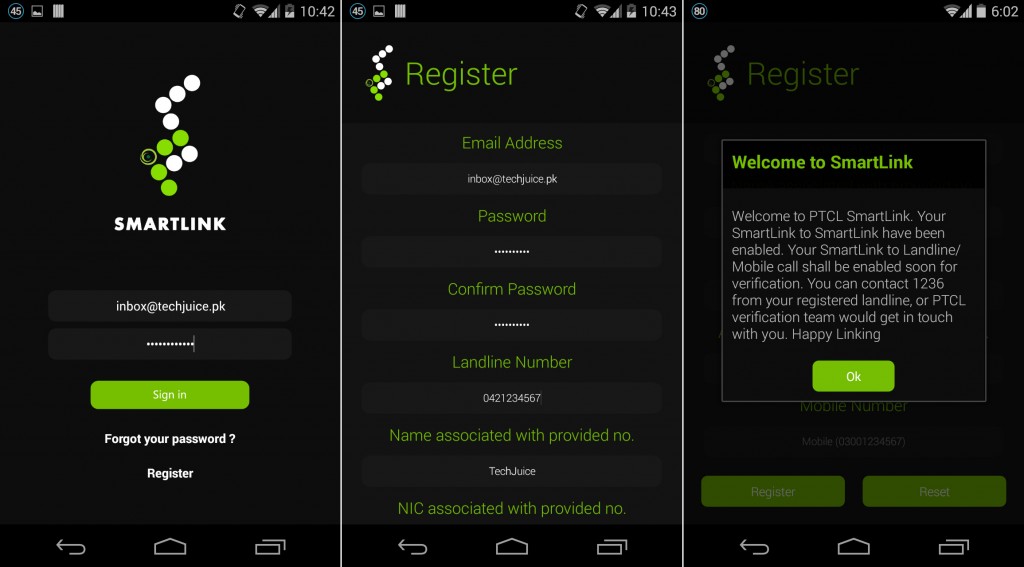 ptcl-smartlink-app-registration