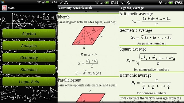 Math Formulas App For Students