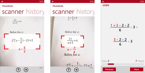 Photomath Application For Math Students