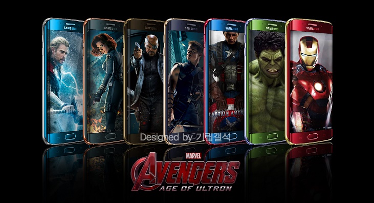 Samsung Galaxy S6 Marvel's Avengers Smartphones