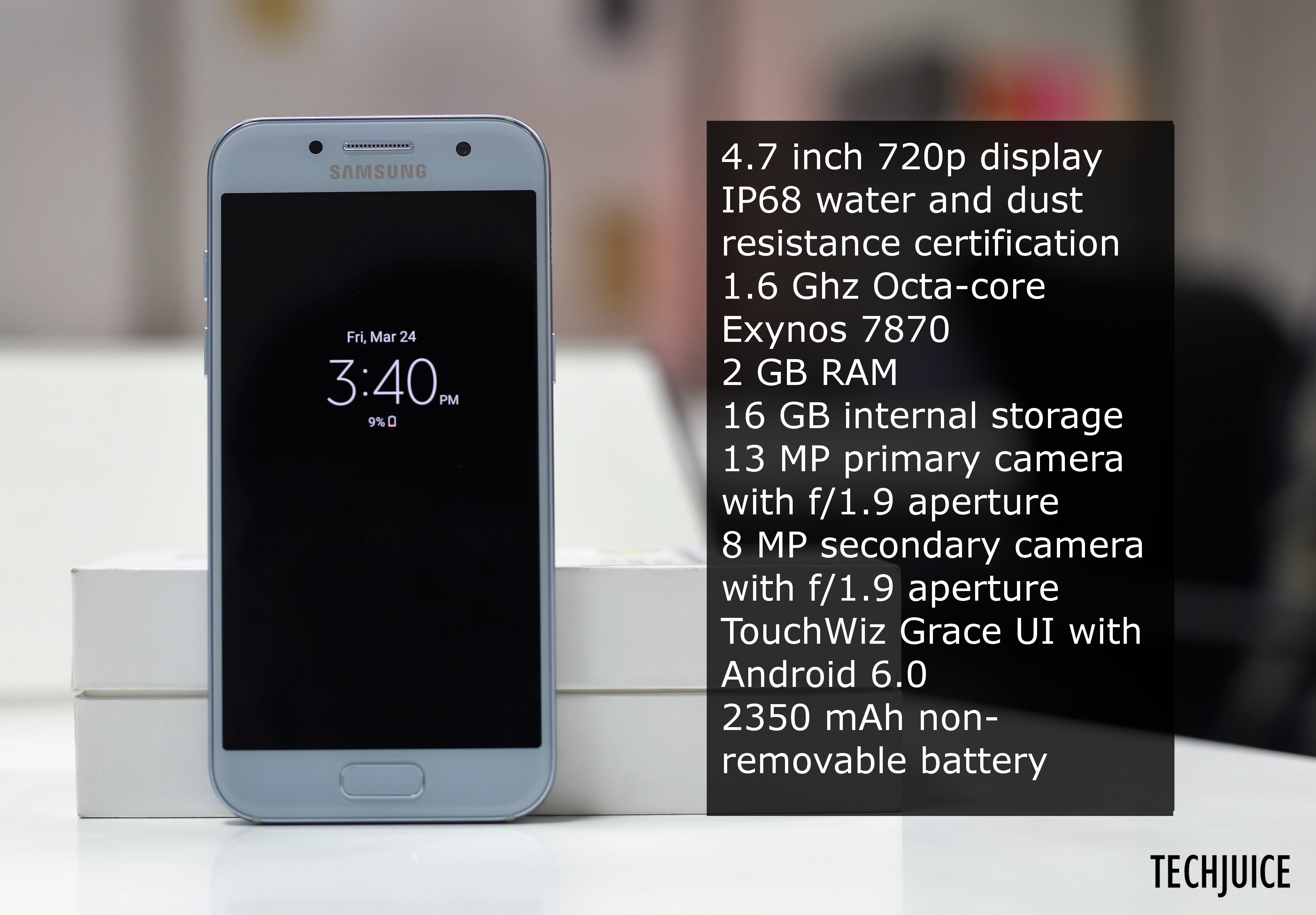 samsung a3p specs