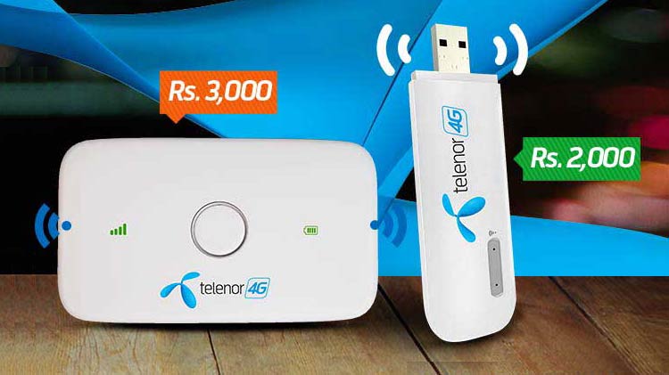 Telenor_3G/4G Device Packages