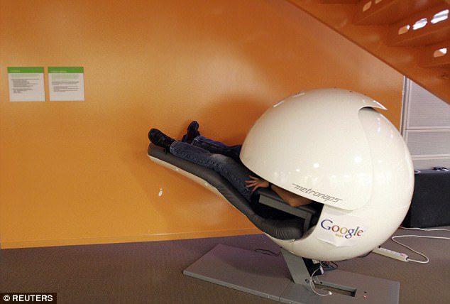 Google sleeping pods