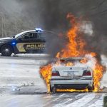 BMW Catching Fire