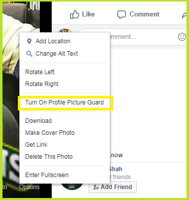 Profile Picture Guard For Facebook (Shield)