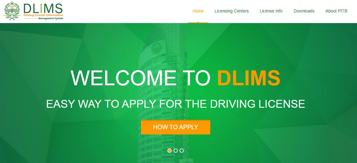 pakistan driving licence online apply