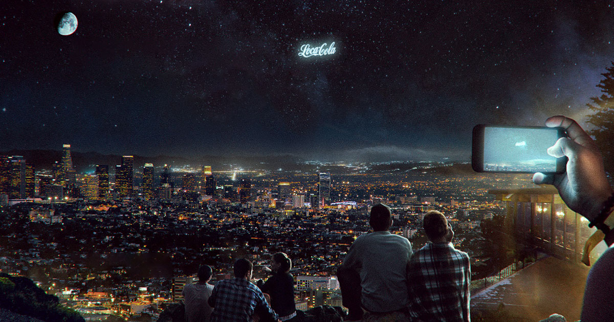 SpaceX Launches Billboard Satellite That Plays Ads In The Sky 2 giant ads cubesats2