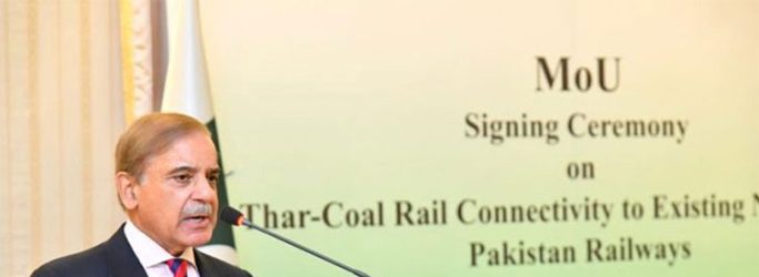 PM is linking thar coal and railway