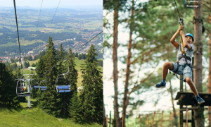 Zipline and Chairlift