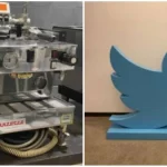 Twitter Office furniture auction