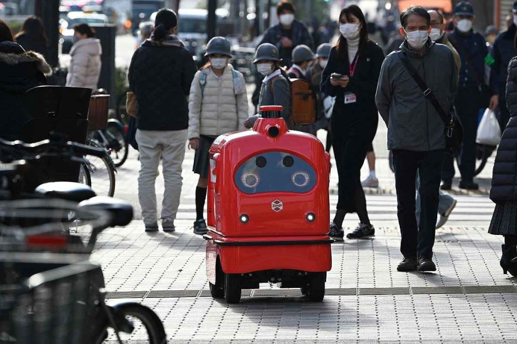 Japanese Delivery Robots