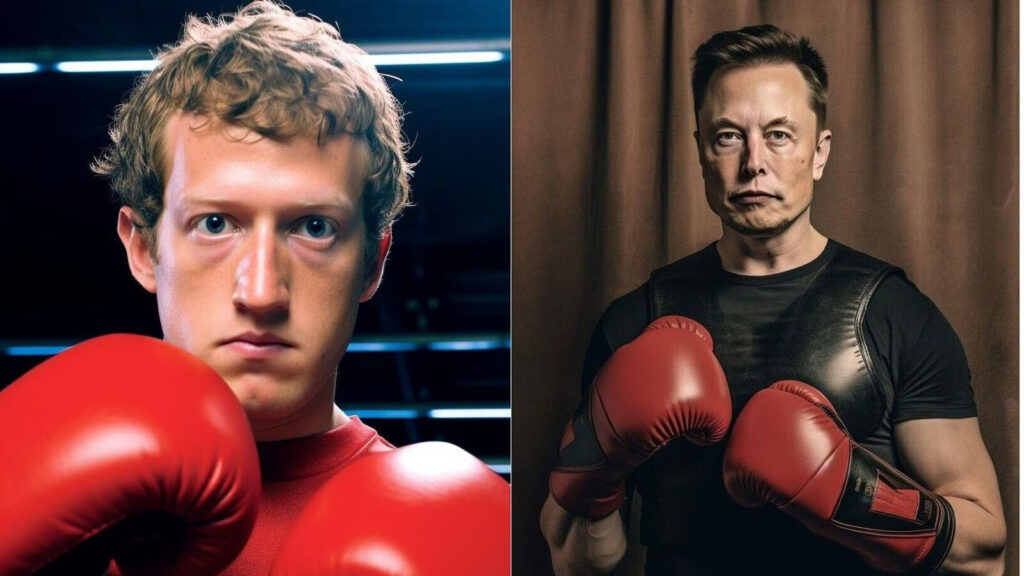 Zuckerberg vs Musk Cage Fight