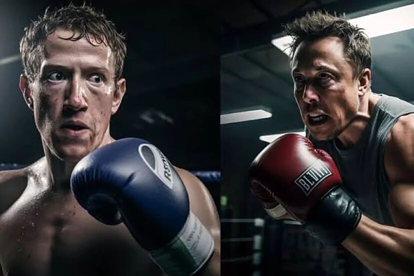 Musk vs Zuckerberg X vs Threads