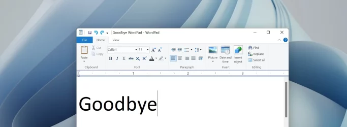 Microsoft Wordpad